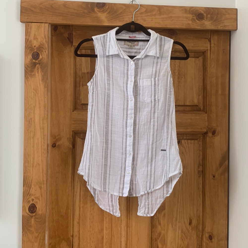 Triple Five Soul cotton sleeveless tank size Small